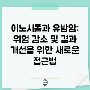 이노시톨과 유방암: 위험 감소 및 결과 개선을 위한 새로운 접근법