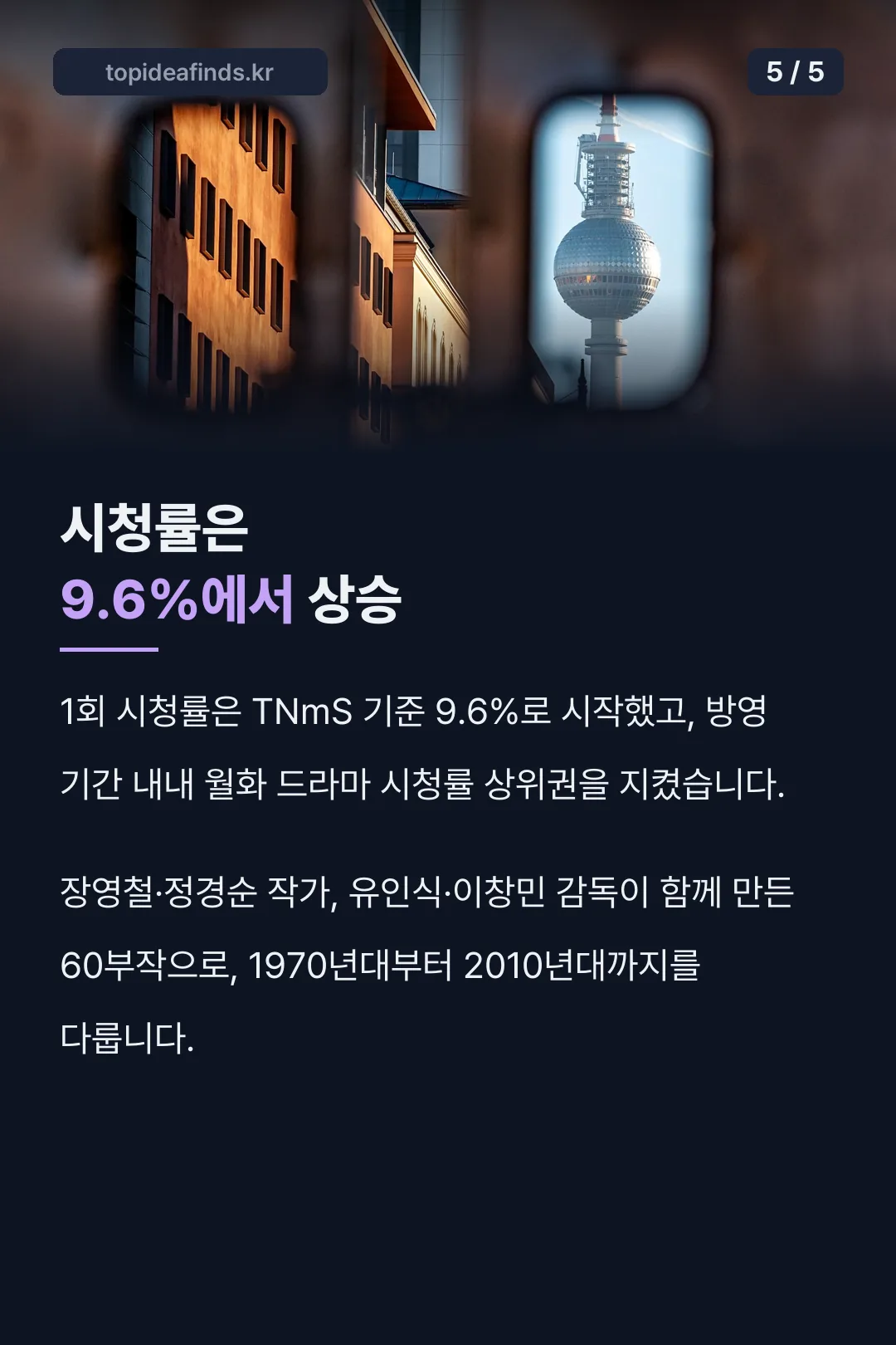 시청률 9.6%에서 상승